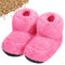 Cozypower Mikrowellengeeignete Hausschuhe für Damen und Herren, beheizbare Stiefel, wärmend, Wellness-Stiefel mit feuchter Wärmetherapie, bequeme Füße, warm für Fuß-, Knöchelschmerzen,