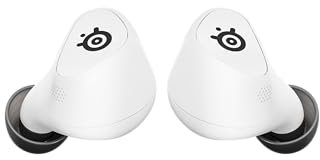 SteelSeries Arctis GameBuds™ para PlayStation - Auriculares gaming inalámbricos - 2,4 GHz + BT5.3 - cancelación activa de ruido/transparencia - Batería de 40H - Carga inalámbrica - PS5,PC,Switch,Móvil