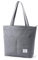KALIDI Canvas Tasche Damen Handtasche mit Vorderen Taschen Umhängetasche Shopper Tasche Damen Groß Schultertasche für Schule Arbeit Einkauf Alltag Reisen