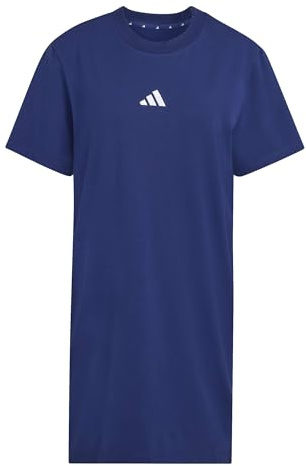 adidas Women's Essentials 3-Streifen T-Shirt-Kleid