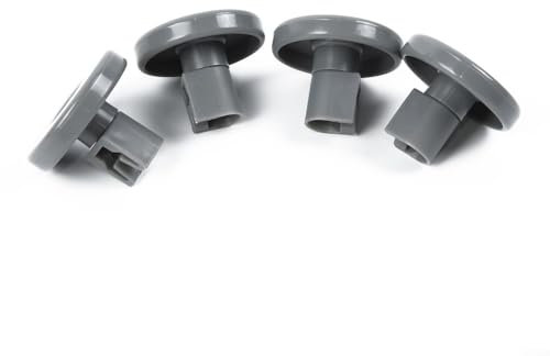 Set of 4 Lower Basket Wheels for Dishwashers For Zanussi, For Favorit