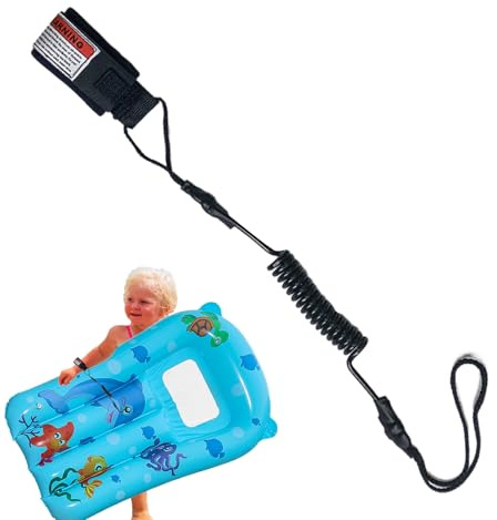 Bodyboard Strap Spiralförmiges Elastisches Verstellbares Ersatz-Knöchelband
