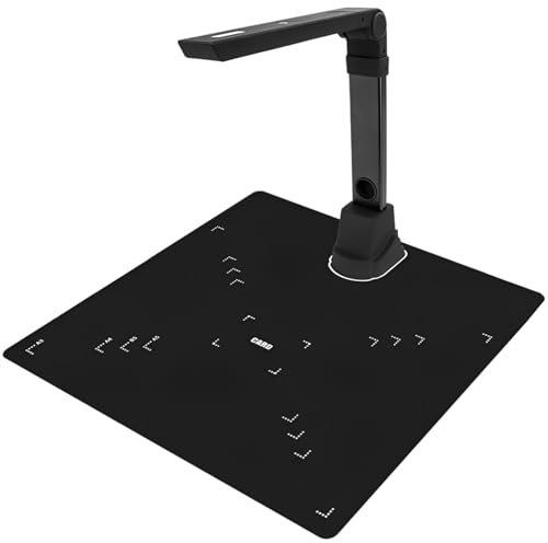 A3-dokumentkamera, bokskanner med OCR och USB-anslutning, vikbar skanner för lärare, automatisk korrekt bildning, stöder Windows