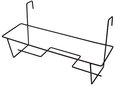 IMEX EL ZORRO Support pour jardinieres de Balcon forgée, Fer forgé, Noir 60x25x28 cm Noir