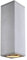 Theo Up & Down, GU10, Outdoor Wandleuchte, Aluminium-gebürstet, max. 2x50W, IP44