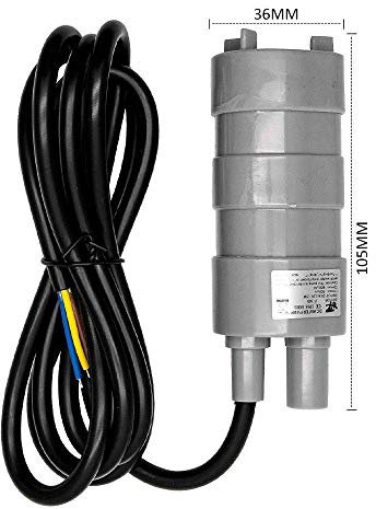 HugeAuto - Pompa per acqua ad alta portata, 12 V, pompa immergibile per camper, roulotte, per le acque nere