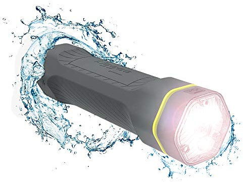 LIGGOO Ultraleichte leistungsstarke LED-Taschenlampe - USB wiederaufladbar - Wasserdicht Ultra stoßfest - Taschenlampe mit 4 Lichtmodi - Patentiert