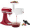KitchenAid Zubehör Fleischwolf und Gemüse- und Obst Pürieraufsatz Set - 5KSMFVSFGA - Gemüseschneider - Gemüsezerkleinerer für Küchenmaschine