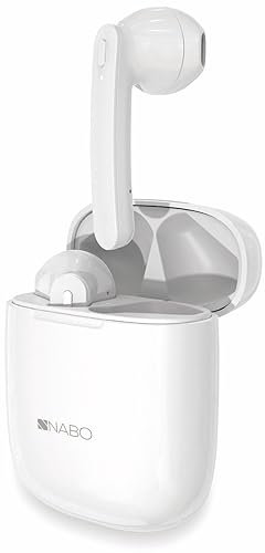 Nabo BO Ear DOTS, Bluetooth-Kopfhörer klein Weiß