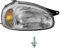 Scheinwerfer rechts H4 für Corsa B 73_ 78_ 79_ Combo 71_ inkl. Osram Lampen