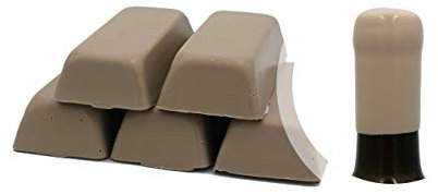 Packung Schellack Grau 500 gr. oder weiches Siegelwachs zum Versiegeln von Flaschen Wein, Bier, Grappa, Spirituosen (Grau)