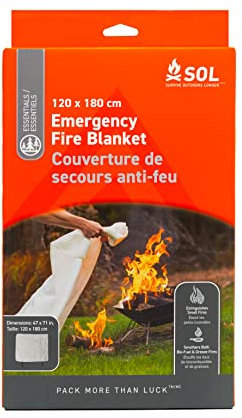 SOL Couverture anti-feu d'urgence