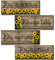 4 Stück Bless This Küchentisch Home Food Sonnenblumen Wanddekoration Holz Wandkunst Rustikales Holzschild Vintage Blumen Dekor für Schlafzimmer Wohnzimmer Küche Bar Ornamente