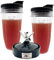 Blender 24 oz Cups with Lids & 7 Fins Extractor Blade Replacement Parts Compatible with Nutri Ninja Auto iQ AMZ493BRN BL450-30 BL456-30 BL480-30 BL480D BL482-30 BL494 BL642 BL682 BN401 BN801 CT682SP