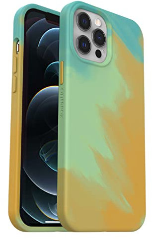 OtterBox Slim &Sturdy Serie Hülle für Apple iPhone 12 Pro Max mit MagSafe, stoßfest, sturzsicher, ultraschlank, dünne schützende Hülle, Getestet nach Militärstandard, Hellgrün