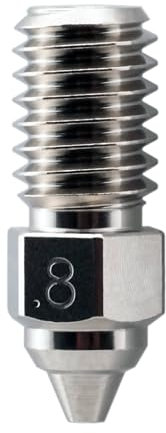 Micro Swiss Messing beschichtete verschleißfeste Düse für Creality Ender 7 / Spider Hotend (0,8 mm)