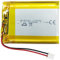DC 3,7v 3000mah 124050 Batterie au Lithium polymère Rechargeable pour DIY 3.7-5v Produits électroniques avec 2 Fils intégrés de Remplacement de la Batterie et de la lumière LED