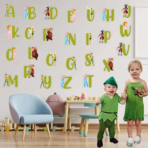 Seyal® PTR Pan A-Z Alphabet Wall Sticker