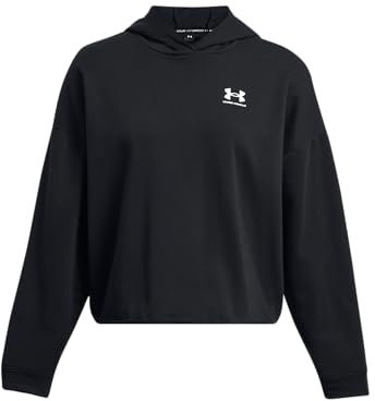 Under Armour Women's Rival Terry OS Hoodie, Sports Hoodie for Women, Gym Hoodie for Women, Comfortable Fleeced Ladies' Hoodie