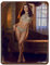 FUKITT Lana Rhoades Poster Kunsteinband (2) Blechschild Vintage Metall Pub Club Cafe Bar Home Wandkunst Dekoration Poster Retro 30 x 40 cm