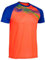 Joma Herren Elite X Tshirt, Koralle Fluor/Royal, M