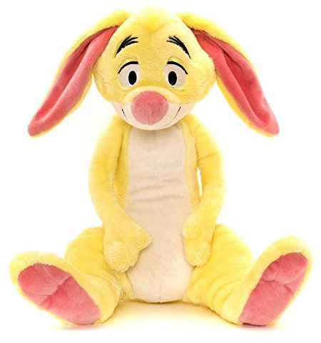 Disney Store Offizielles Rabbit Mittelgroßes Kuscheltier, Winnie Puuh, 33 cm, Plüschfigur mit Gestickten Details, Geeignet ab Geburt