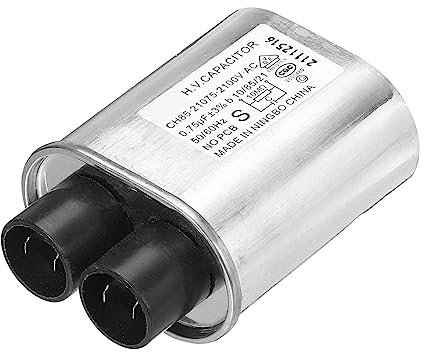 QUARKZMAN Mikrowellenkondensator CH85-2100VAC-0.75uf, 2100VAC, 0.75μF, Aluminium/Kunststoff-Keramik, ±3% Toleranz, 75mm x 52mm, 60mm Körperlänge