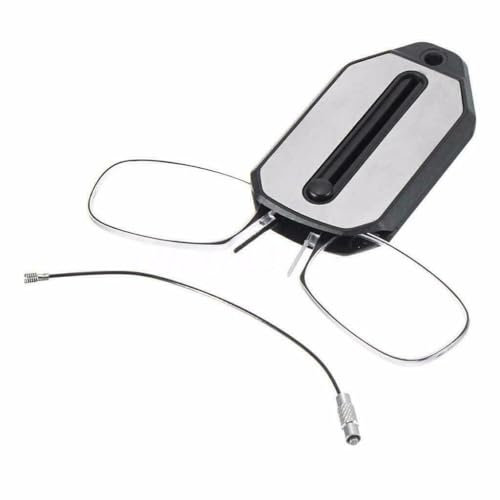MoguGo Lesebrillen als Schlüsselanhänger, Schlüsselbund Klappbar Unisex Mini Nasen Clip Lesebrille mit Etu (Stärke 2,50)