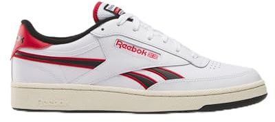 Reebok Unisex Club C Revenge Sneaker,White Vectorred Black,41 EU