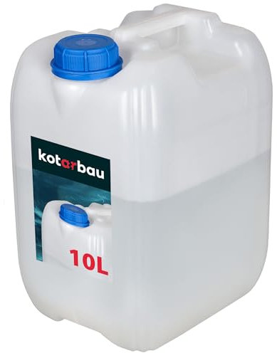 KOTARBAU® Bidon Eau, Jerrican Eau, Bidon 10l, Bidon Alimentaire 10l, Jerrican Alimentaire en PVC