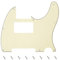 Banworks 3-lagiges Tele HS/HH Schlagbrett, 8-Loch E-Gitarren-Schlagbrett, Schlagplatte für USA/Mexikanische Modern Style Standard Tele, Telecaster JT/HB-04, Creme