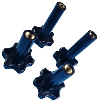 ZeAda Ice Cream Maker Accessories M8 Plastic Screw Nuts Black Color Spare Part Of Soft Ice Cream Machine Accessories 2 Short + 2 Long Total 4 Pieces,Compatible for VEVOR