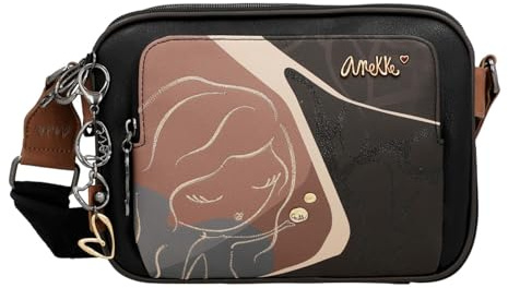 Anekke Dreamverse Heartbeat 3 Compartment Crossbody Bag Multicolor