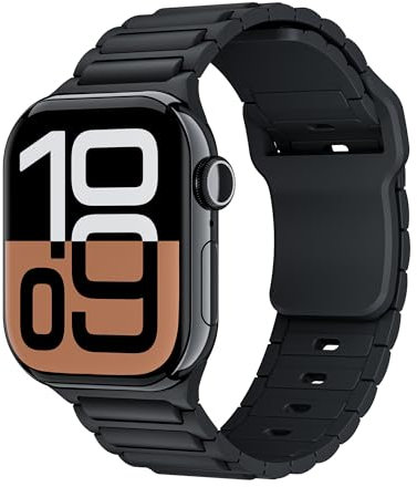 Deportivas Silicona Correa para Apple Watch SE/2 40mm 44mm 46mm 49mm 45mm 42mm 41mm 38mm Mujer,Pulseras Suave Impermeable Bicolor Correas para Apple Watch 10 iWatch 9 8 7 6 5 4 3 2 1 Ultra/2 Band