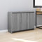FARBUROI Sideboard Sonoma-Eiche Grau 102x33x75 cm Holzwerkstoff,Praktisches Sideboard in Grau Sonoma mit viel Stauraum für Dein Zuhause Schränke