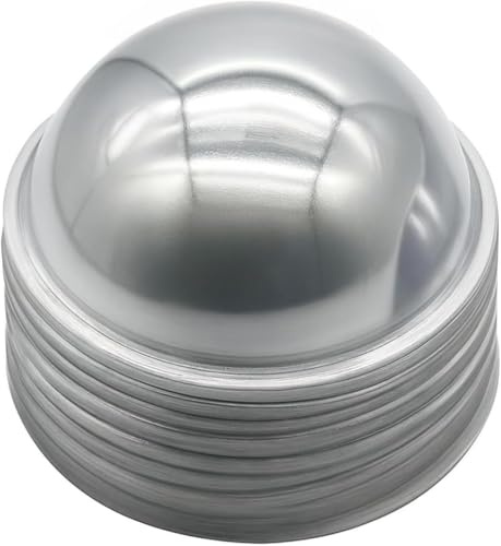50 Pcs 9cm Plastic Shaker Domes Round Shaker Covers 3D Dimensional Domes Paper Crafting Shakers Shaker Card Supplies for Card Making, Embellishments