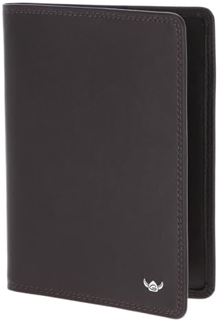 Golden Head Leder Ausweisetui Polo RFID Protect Reisepasshülle 4453 Dunkelbraun