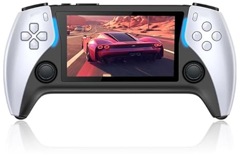 Retro Games Console 4.3 HD Screen HD IPS Screen 40000+ Games 15+ Emulator Retro Gaming Console Portable Gaming Device for Kids/Adults, Perfect for Travel & Nostalgic Entertainment 2500mAh Battery