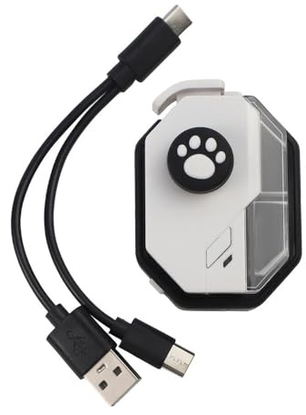NiuLumea Kabelloser Typ - Gamepad-Controller mit ergonomischem Design und kompakter Größe von 10 x 8 x 8 cm, zuverlässige kabellose Konnektivität, kompatibel mit Smartphones und Tablets, Weiß
