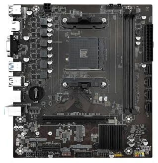 Processore della scheda madre B450 Memoria DDR4 Scheda madre AM4 a doppio canale NVME M.2 (supporta CPU Ryzen 5500 5600 5600G)