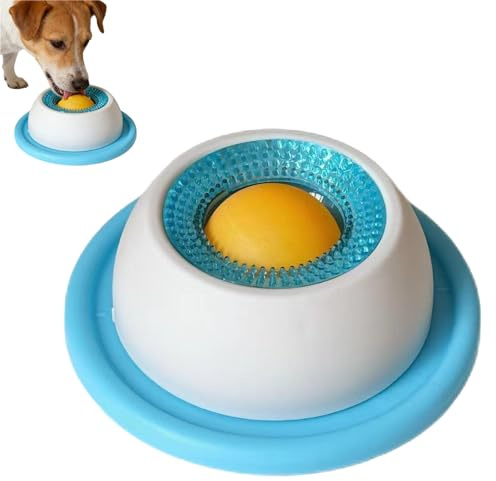 Juguete para Lamer Perros, Cuenco para Lamer Perros, Lick Bowl para Perross, Cuenco Antideslizante para Lick, Tapete para Lamers Lento De Comida Líquida, Calma Y Alivio De Ansiedades para Perro Gatos
