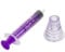 White Hinge Limited 5ml Oral Fluid Medicine Syringe & Bottle - Plug Baby/Children/Pets Accurate Dose