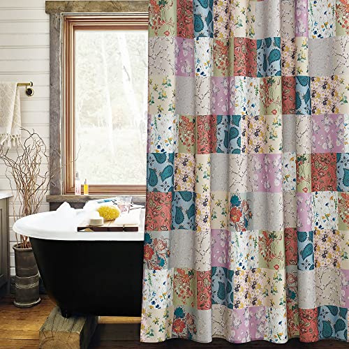 KGORGE Tende da bagno per tende da doccia in stile shabby chic, stile vintage