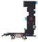 Smartex® Charging Port Flex cable compatible with iPhone 8 Plus White - Dock Connector + flex cable