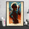 Ami0707 Leinwand HD-Druck Cowboy Bebop Anime Poster Wandkunst Moderne Inneneinrichtung Malerei Modulare Bildgrafik für Wohnzimmer 50X75cm ohne Rahmen