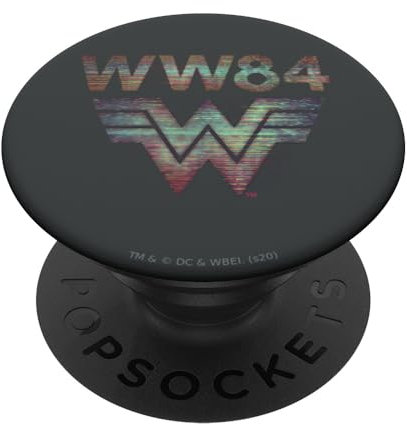 Wonder Woman 1984 Static TV Lines PopSockets Klebender PopGrip