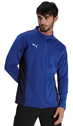 PUMA TeamCUP Trainingsjacke Herren blau, L, 65672502