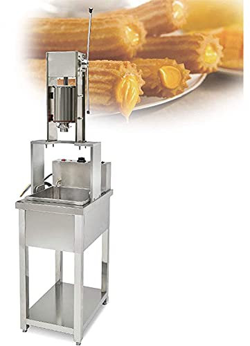 MNSSRN Machine À Latino Commerciale, Ji-Ray, Friteuse Verticale, 20L Friteuse Électrique, en Ligne avec Design Ergonomique, sans Fiche