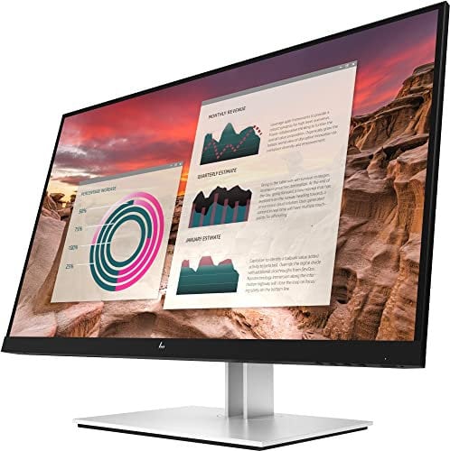 HP E27u G4 27 QHD Monitor - IPS, 60Hz, 5ms, HDMI, DP
