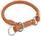 Schnüffelfreunde Zugstopp Hundehalsband aus Leder I Erziehungshalsband I Dressurhalsband I Lederhalsband Hund (XL - bis 47cm, Beige)